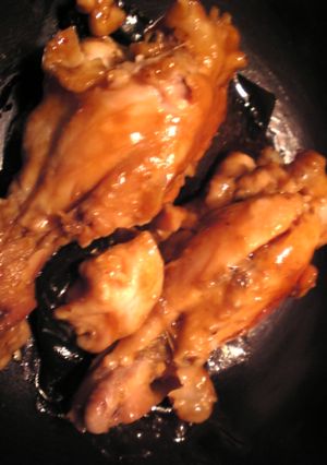鶏手羽元の生姜風味煮物-レシピのメイン写真