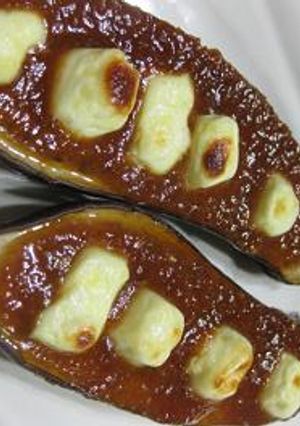 なすのクリームチーズ味噌田楽-レシピのメイン写真