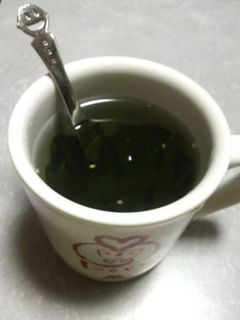 しいたけ茶でわかめスープ-レシピのメイン写真