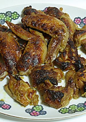 カレー風味、鶏の付け焼き-レシピのメイン写真