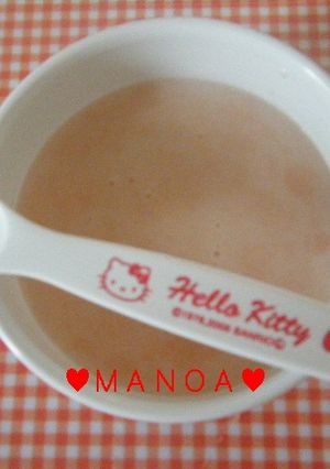 離乳食初期★トマトみるく粥-レシピのメイン写真