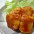 鶏のケチャップ絡め!ピリリと美味しいよ♪