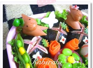 綺麗で美味しいザクロおにぎり-レシピのメイン写真