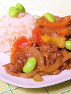 野菜たっぷり生姜焼きプレート-レシピのメイン写真