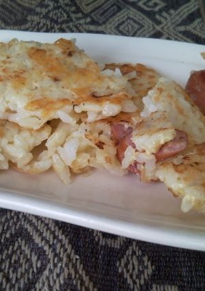 超簡単マヨネーズでお焼きご飯-レシピのメイン写真