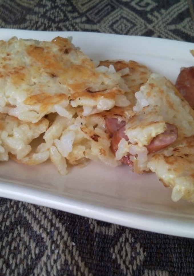 超簡単マヨネーズでお焼きご飯-レシピのメイン写真