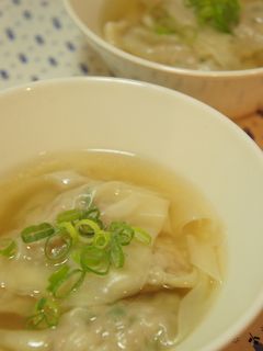 しそ入り☆ワンタンスープ-レシピのメイン写真