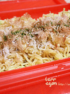 ノンオイル!キャベじゃこのオイ塩焼きそば-レシピのメイン写真