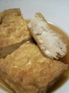 レンジでチン♪ 『厚揚げの煮物』-レシピのメイン写真