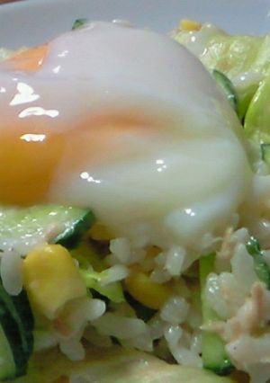 火を使わずできるサラダライス-レシピのメイン写真