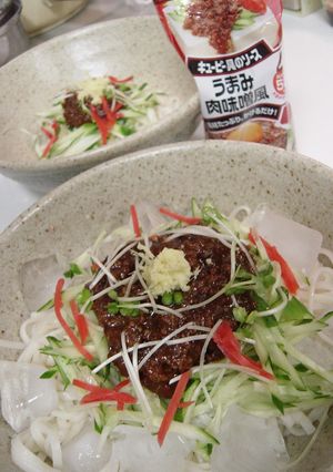 具のソースで簡単に♪じゃじゃ麺-レシピのメイン写真