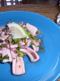 イカのセロリ葉炒め-レシピのメイン写真