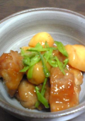 ☆鶏もも肉とポテトのツヤ照り炒め煮☆-レシピのメイン写真
