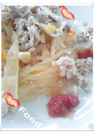 炊飯器で作るノンオイル＆低カロリー春雨-レシピのメイン写真
