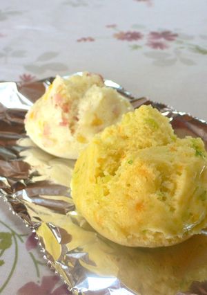 離乳食❤お出かけ蒸しパン-レシピのメイン写真