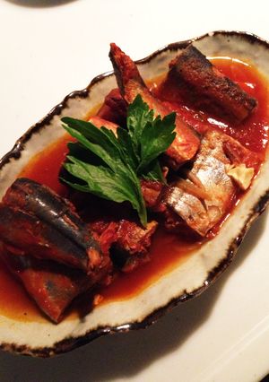 サンマがトマト缶でイタリアン！圧力鍋使用-レシピのメイン写真