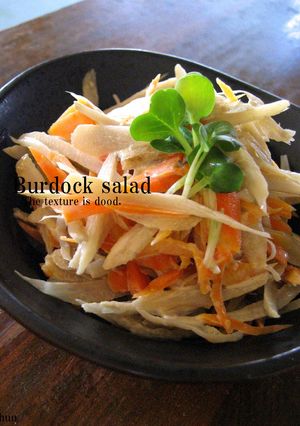 ゴボウのサラダ♪-レシピのメイン写真