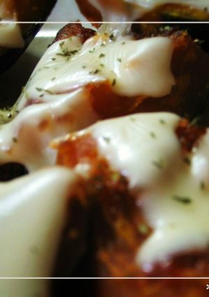 アレンジ♪~かぼちゃの煮物のチーズのせ~-レシピのメイン写真