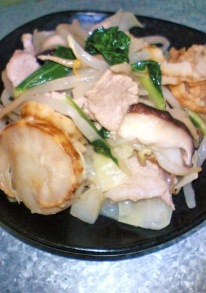 ホタテ入り☆ちょっと豪華なもやし炒め-レシピのメイン写真