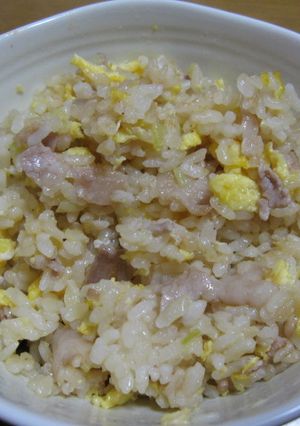 高カロリー？でも美味しい豚バラ炒飯！-レシピのメイン写真