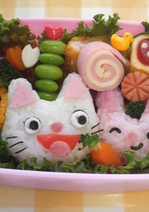 キャラ弁 ノンタン-レシピのメイン写真