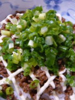 ぶたミンチ丼-レシピのメイン写真