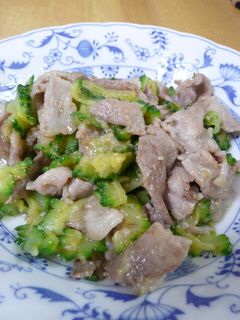 ゴーヤの肉味噌炒め-レシピのメイン写真