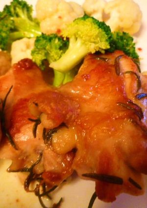 鶏もも肉のローズマリーソテー-レシピのメイン写真