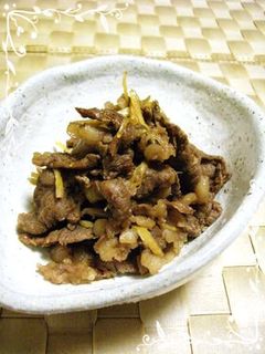 ~牛肉と生姜のしぐれ煮~-レシピのメイン写真