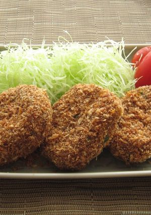 揚げない☆かぼちゃコロッケ-レシピのメイン写真