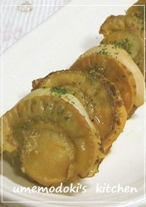 レモン味！ホタテのバター醤油焼き-レシピのメイン写真