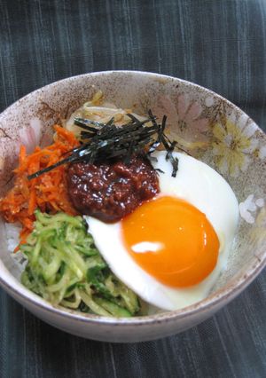✿具のソース肉味噌風でビビンバ✿-レシピのメイン写真
