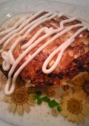 ☺肉味噌とキャベツでお手軽お焼き☺-レシピのメイン写真