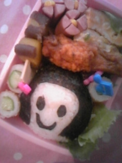 キャラ弁☆ニコニコ顔-レシピのメイン写真