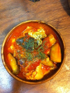 鳥もととナスのトマト煮-レシピのメイン写真