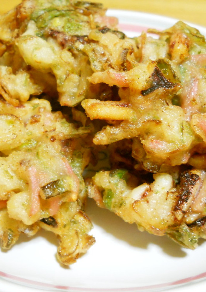 たこ焼きの味がする!?　かき揚げです♪-レシピのメイン写真