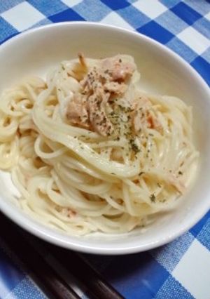 すぐ出来て簡単☆ツナマヨそうめん-レシピのメイン写真