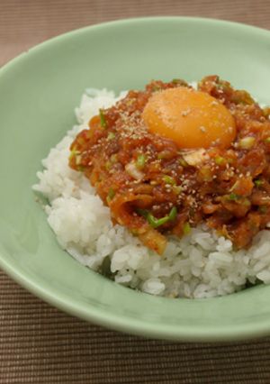 まぐろのユッケ丼-レシピのメイン写真