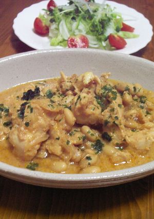 鶏むね肉で和風チリビーンズ-レシピのメイン写真