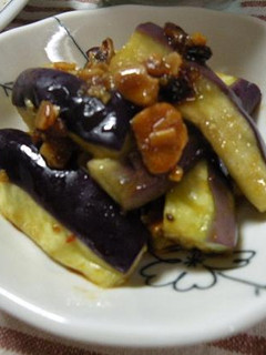 レンジで茄子の食べるラー油・ポン酢和え-レシピのメイン写真