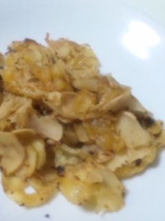 【佃煮?】生姜の炒め物【天ぷら?】-レシピのメイン写真