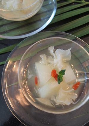 梨の薬膳風爽やかゼリー-レシピのメイン写真