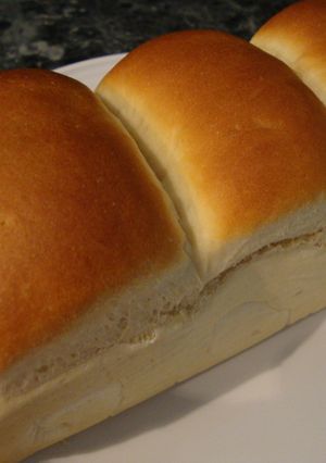 簡単もちもち手ごね食パン♥-レシピのメイン写真