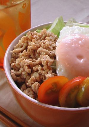 炒めず簡単味付け。我が家の鶏そぼろ丼★-レシピのメイン写真