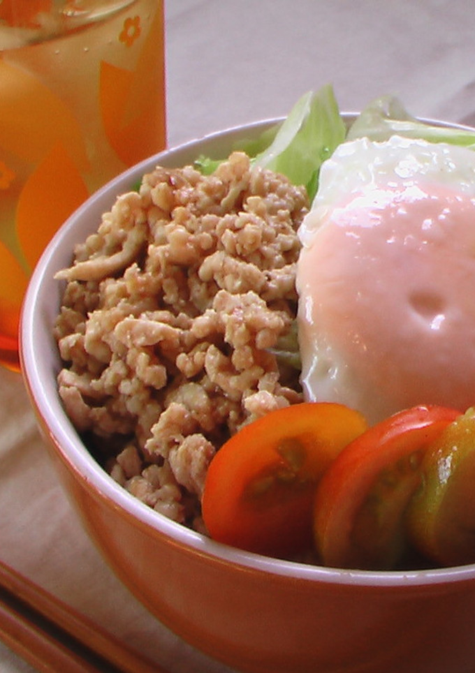 炒めず簡単味付け。我が家の鶏そぼろ丼★-レシピのメイン写真