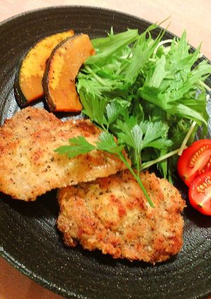 豚もも肉薄切りで☆たっぷりハーブカツレツ-レシピのメイン写真