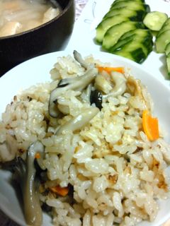 簡単きのこの炊き込みご飯★-レシピのメイン写真
