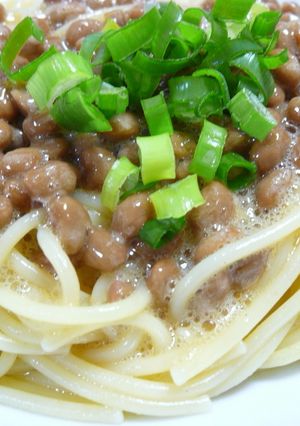 納豆パスタ-レシピのメイン写真