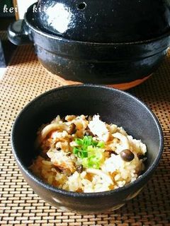 鮭ときのこの炊き込みご飯-レシピのメイン写真