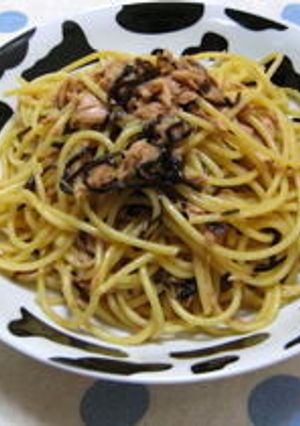 和えるだけ☆ツナと塩こんぶの簡単パスタ-レシピのメイン写真